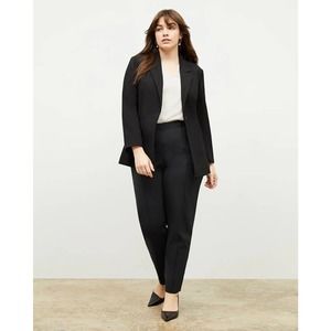 MM Lafleur Colby OrigamiTech Suiting Pant Black Cropped 16 Light Weight Jogger